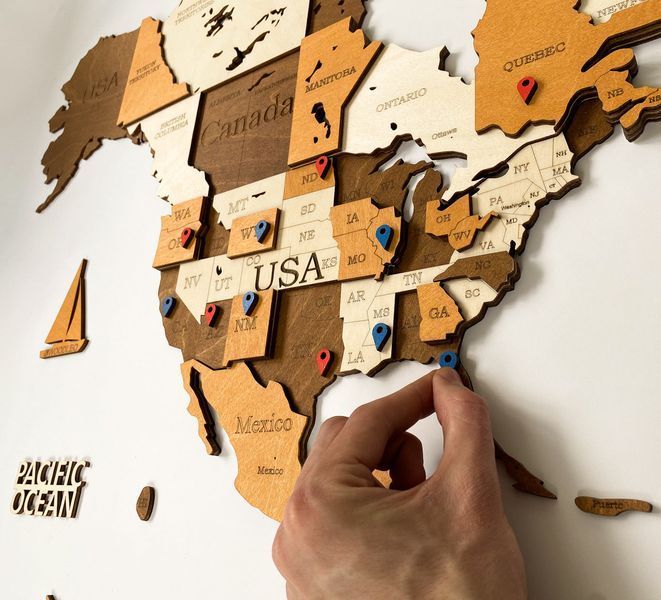 Wooden Geo Tags, 50